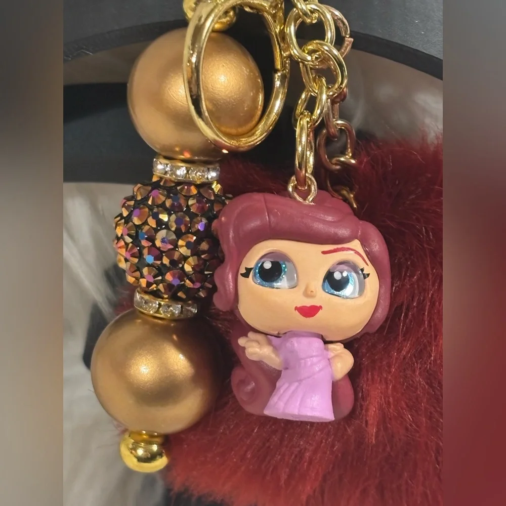 Megara Doorables Keychain/Bag Charm Handmade